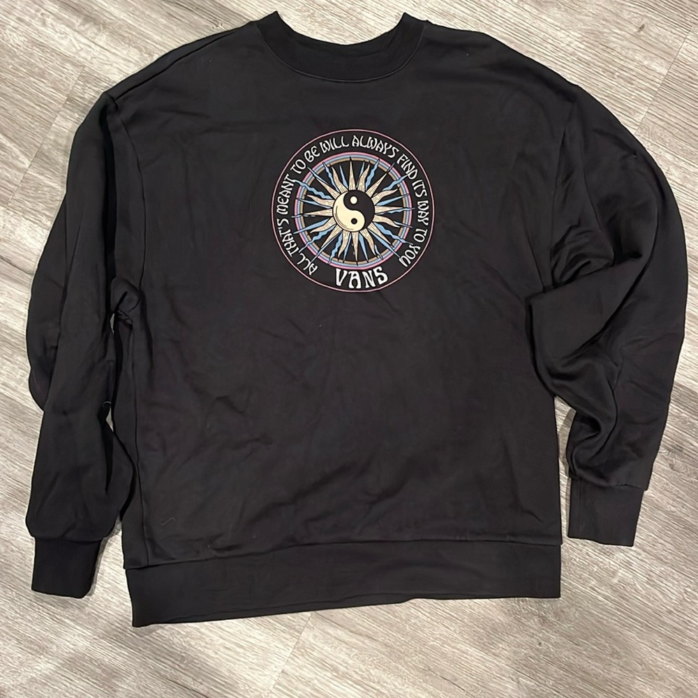 Vans crewneck sweater shirt. Size X-small. Oversized